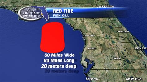 Red Tide Map Red Tide Tools Help Beachgoers Plan Ahead