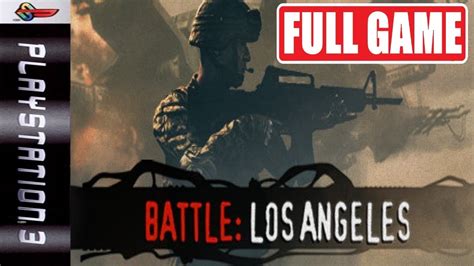 Battle Los Angeles Full Game Ps3 Gameplay Youtube