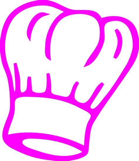 Pink Chef Hat Clip Art At Vector Clip Art Online Royalty