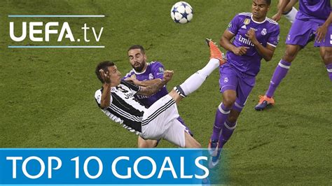 Besides champions league scores you can follow 1000+ football competitions from 90+ countries around the world on flashscore.com. UEFA Champions League 2016/17 - Top ten goals - YouTube