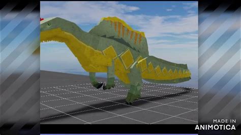 Dinosaur Simulator Spino Remodel Animations Kaiju Giraffatitan