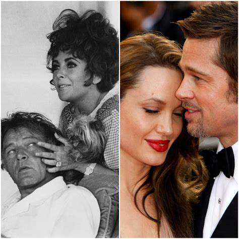 Angelina jolie is an actress, producer, humanitarian and director from california. Elizabeth Taylor and Richard Burton Were the Brad Pitt and ...