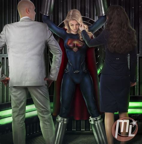 Lex Luthor Supergirl And Mercy Graves By Maryneim Deviantart Com On