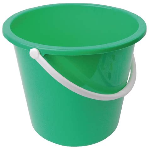 Jantex Round Plastic Bucket Green 10ltr Cd806 Buy Online At Nisbets