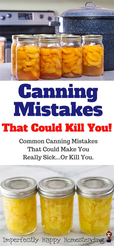 Common Canning Mistakes That Need To Be Fixed Artofit