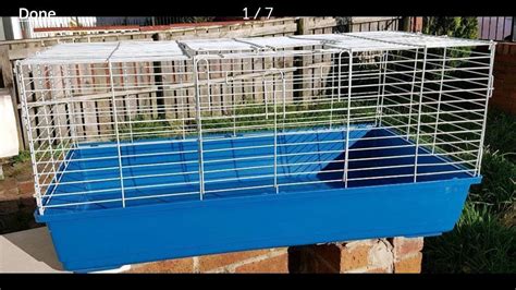 Extra Large Rabbit Indoor Cage Plus A Double Tier Hutch In Caerphilly