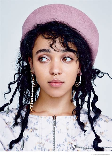 Fka twigs breaking news, photos, and videos. FKA Twigs Rocks Bold Earrings for Vogue Photos | Fashion ...