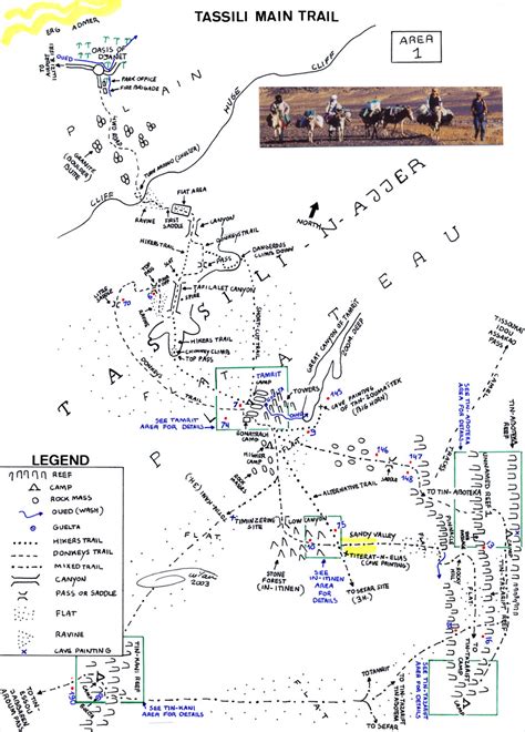 Map 1 Tassili N Ajjer