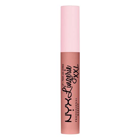 nyx professional makeup lip lingerie xxl long lasting matte liquid lipstick 4ml sephora uk