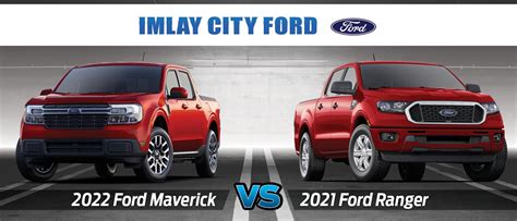 2022 Ford Maverick Vs Ford Ranger Whats The Difference