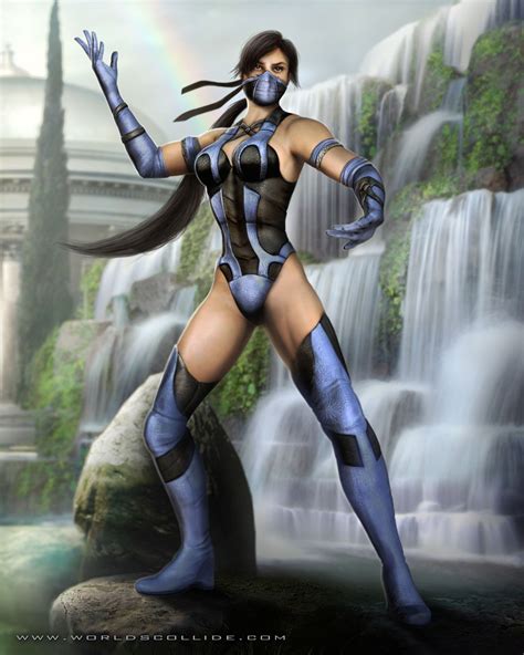 High Resolution Kitana Render Mortal Kombat Secrets