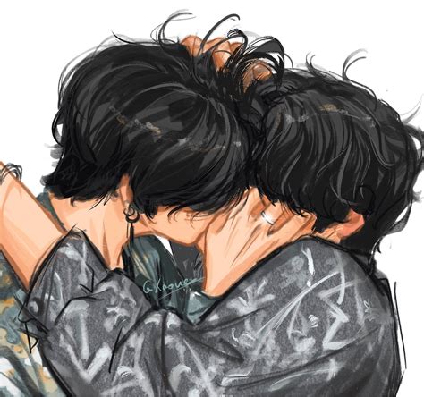 Xaoue On Twitter In Taekook Vkook Fanart Jungkook Fanart