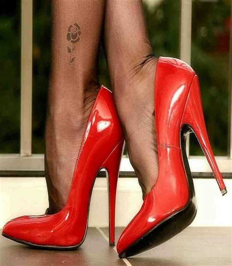 pin on hot red pumps