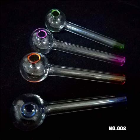 2021 Best Handcraft Pyrex Glass Oil Burner Pipe Mini Smoking Hand Pipes