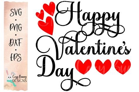Happy Valentines Day Svg Hearts Svg 1143284 Cut Files Design