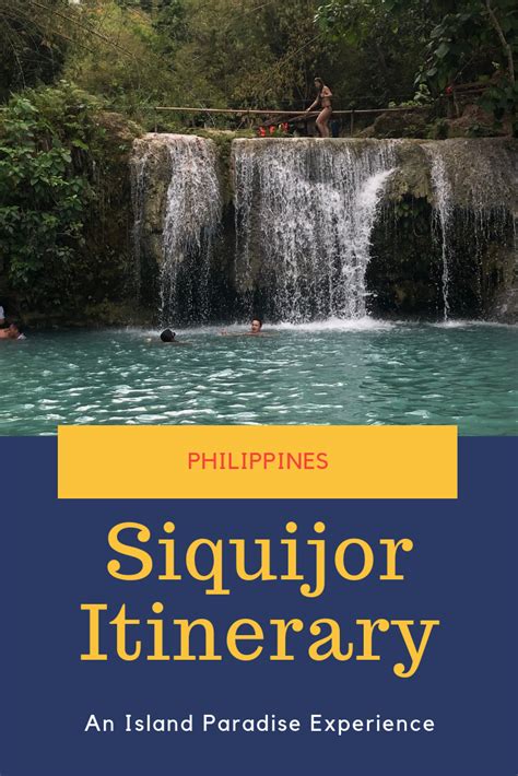 Siquijor Itinerary A Getaway On The Mystic Island Of Fire In The Philippines Itinerary