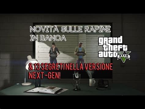 GTA 5:DATA di USCITA delle RAPINE in BANCA ONLINE & NOVITà ...