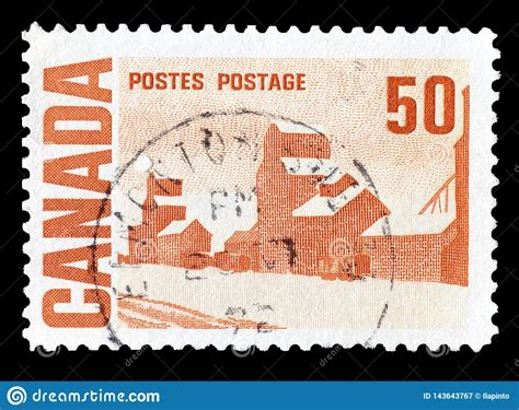 Canada On Postage Stamps Editorial Photography Image Of Portrait