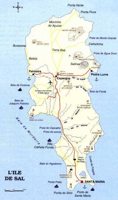 Le Cartine Geografiche Delle Isole Di Capo Verde Altre Mete