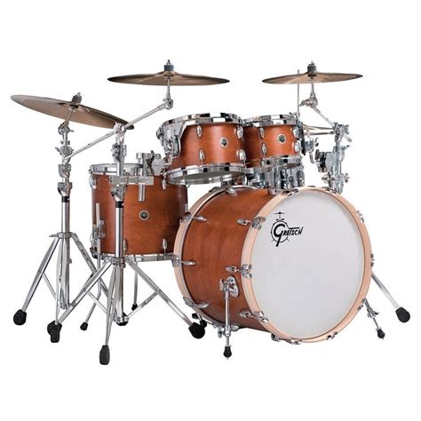Gretsch Drums USA Brooklyn 22" Satin Mahogany Drumset 10088886 « Drum Kit