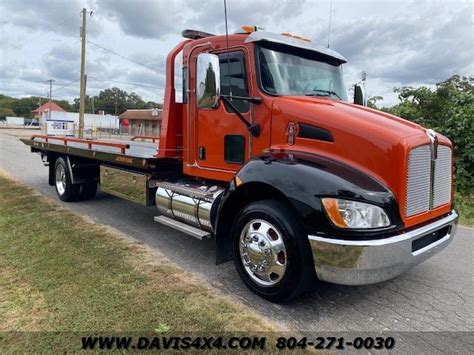 2021 Kenworth T270 T270 Rollback Flatbed Tow Truck