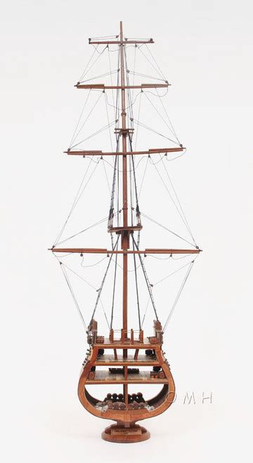 Uss Constellation Frigate Wooden Tall Ship Model 38 Warship Assembled