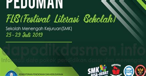 Pedoman Fls Smk Tahun Juknis Juklak Festival Literasi Sekolah