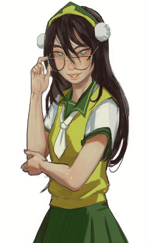 Mossacannibalis On Twitter Toph With Glasses