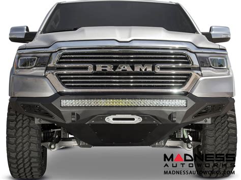 Dodge Ram 1500 Stealth Fighter Front Bumper W Winch Madness