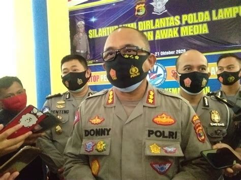 Dirlantas Polda Lampung Silaturahmi Dengan Awak Media Terapkan