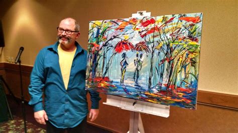Michael Tolleson Autistic Savant Artist Paints Live And Speaks Of