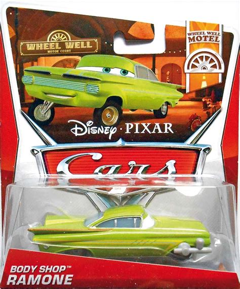 Disney Pixar Cars Body Shop Ramone Wheel Well Motel 8 Of 11 Motor