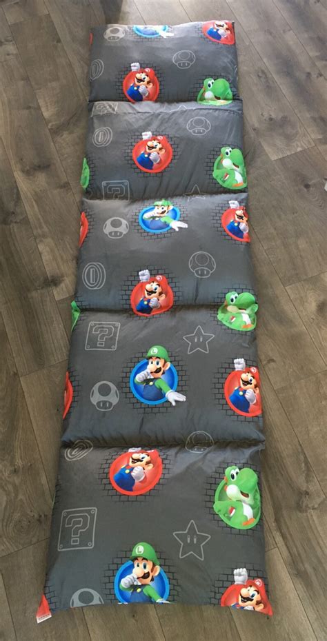 Super Mario Pillowbed 5 Pillow Etsy