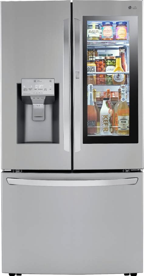 Customer Reviews LG Cu Ft French Door In Door Smart Refrigerator With Craft Ice