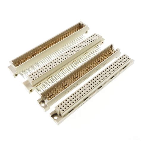 1 Piece Backplane Connector Din 41612 3 Rows 96 Positions Receptacle