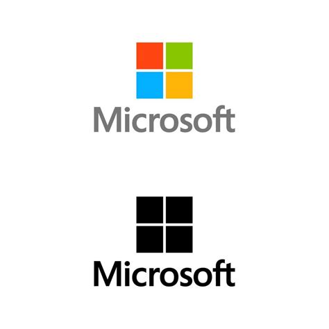 Microsoft Logo Icon Editorial Vector 6892727 Vector Art At Vecteezy