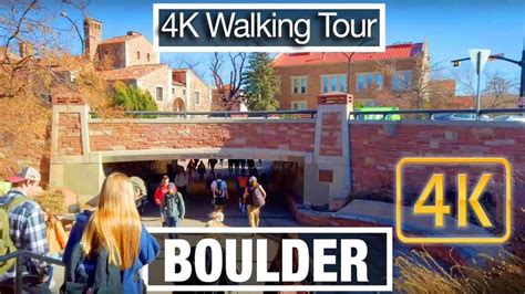 University Of Colorado Boulder Campus Walking Tour City Walks Virtual