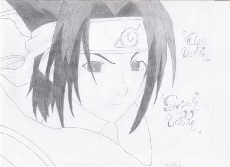 Naruto Y Sasuke Para Dibujar A Lapiz Imagui