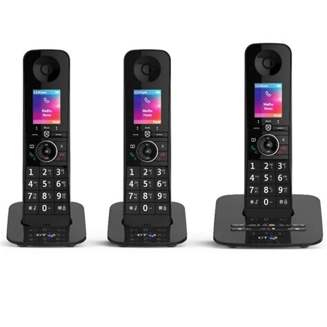 Bt Premium Cordless Home Phone With Nuisance Call Blocking Mobile Sync
