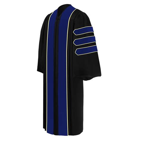 Phd Blue Doctoral Gown Academic Regalia Gradcanada
