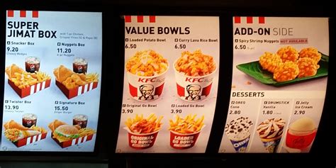 Kfc, also known as kentucky fried chicken, is one of the longest running international fast food chains in malaysia. KFC Menu in Malaysia | 2019 - Visit Malaysia