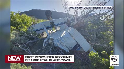 First Responder Recounts Bizarre Southern Utah Plane Crash Where
