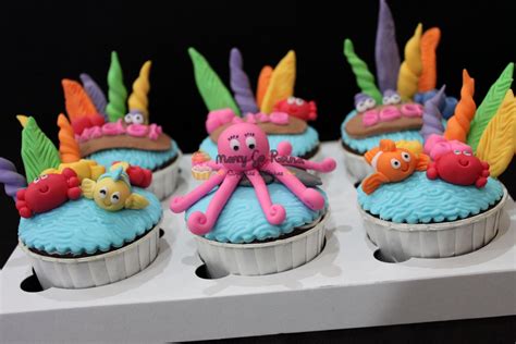 Merry Go Round Cupcakes And Cakes Under The Sea Theme Cupcakes
