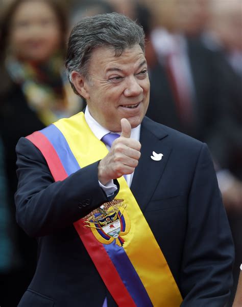 Colombian President Vows Peace Equality Education The Spokesman Review