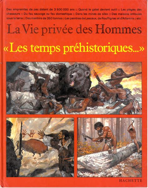 LES TEMPS PREHISTORIQUES 1979 Album Histoire Pierre Joubert