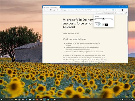 How To Use Immersive Reader On The New Microsoft Edge Browser Windows