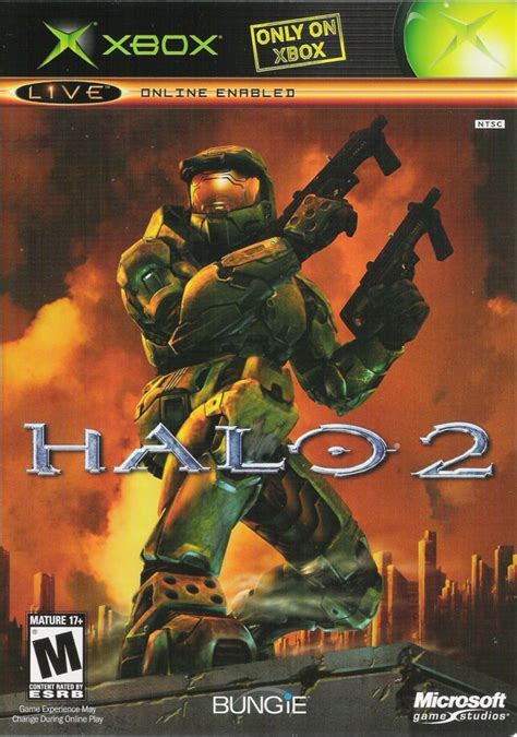 Halo 2 2004 Xbox Box Cover Art Mobygames Halo 2 Fotos De Xbox