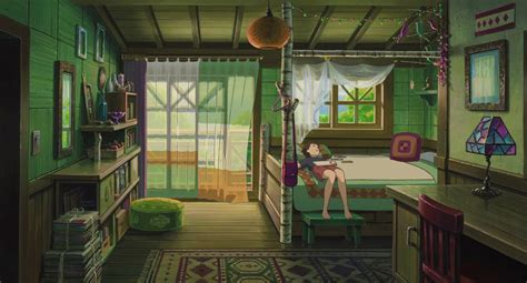 Pin De Black Em Art Rooms Studio Ghibli Ideias De Dormitório