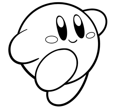 Dibujos Kirby Para Colorear E Imprimir