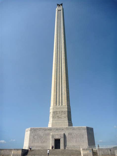 San Jacinto Monument Located Near Houston Tx Completed In 1939 It